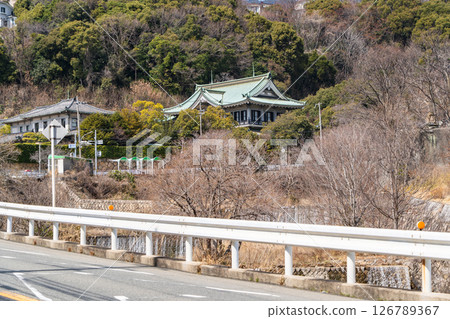 白鶴美術館本館(對外開放,展示古代東方藝術)展示白鶴酒造創始人的收藏品神戶市東灘區住吉山手 白鶴美術館本館(對外開放,展示古代東方藝術)展示白鶴酒造創始人的收藏品神戶市東灘區住吉山手 126789367