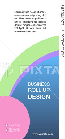 Professional Roll Up Design- Concept  126789898