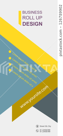 Professional Roll Up Design- Concept  126789902