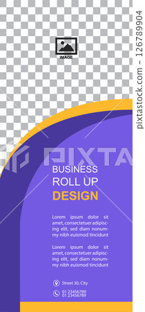 Professional Roll Up Design- Concept  126789904