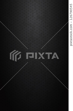 Black perforated background with black holes and glow 126790545