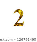 Golden number 2. Numbers for design 126791495