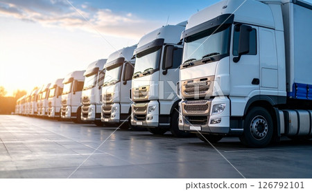 Logistics image (truck) 126792101