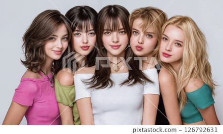 [Hairstyle Sample] Female Haircut Model Hair Salon Web SNS Beauty Image 126792631