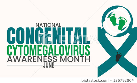 National Congenital Cytomegalovirus awareness month design templet National Congenital Cytomegalovirus awareness month design templet 126792804