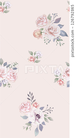 Artistic Geometric Floral Scrollwork Hand Drawn Patterns Artistic Geometric Floral Scrollwork Hand Drawn Patterns 126792865