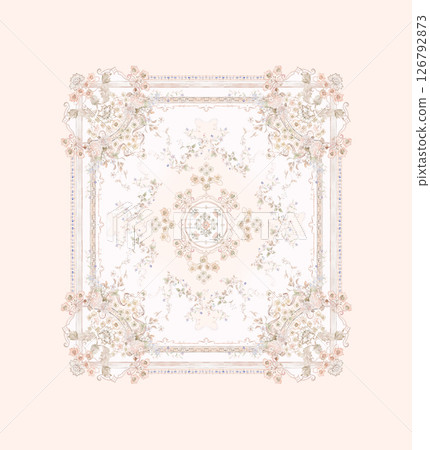 Artistic Geometric Floral Scrollwork Hand Drawn Patterns Artistic Geometric Floral Scrollwork Hand Drawn Patterns 126792873