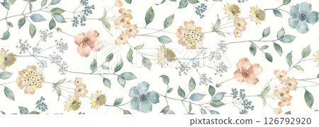 Artistic Geometric Floral Scrollwork Hand Drawn Patterns Artistic Geometric Floral Scrollwork Hand Drawn Patterns 126792920