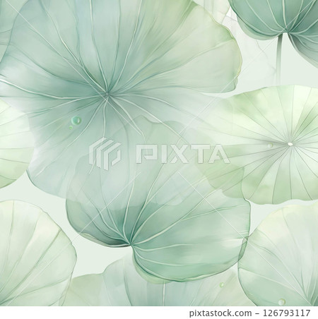 Unique Hand Painted Geometric and Curly Floral Design Artworks 126793117