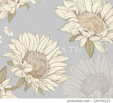 Elegant Handmade Geometric Floral Scroll Pattern Compositions Elegant Handmade Geometric Floral Scroll Pattern Compositions 126793221