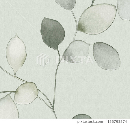 Elegant Handmade Geometric Floral Scroll Pattern Compositions 126793274