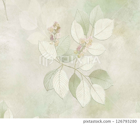 Elegant Handmade Geometric Floral Scroll Pattern Compositions 126793280