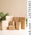 Ecofriendly sustainable packaging design 126793465