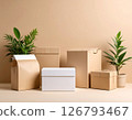 Ecofriendly sustainable packaging design 126793467