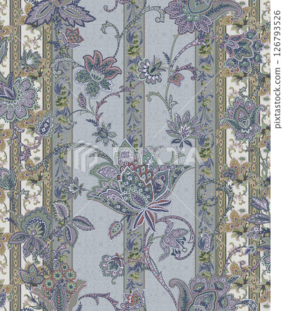 Timeless Geometric Shapes Blended with Floral Scrollwork Drawings Timeless Geometric Shapes Blended with Floral Scrollwork Drawings 126793526
