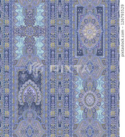 Timeless Geometric Shapes Blended with Floral Scrollwork Drawings Timeless Geometric Shapes Blended with Floral Scrollwork Drawings 126793529