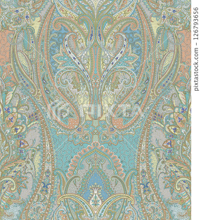 Stunning Hand Painted Geometric Floral Scroll Pattern Creations Stunning Hand Painted Geometric Floral Scroll Pattern Creations 126793656