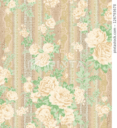 Stunning Hand Painted Geometric Floral Scroll Pattern Creations Stunning Hand Painted Geometric Floral Scroll Pattern Creations 126793678