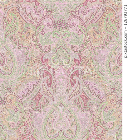 Inspired Geometric Floral Scrollwork Hand Drawn Illustrations Inspired Geometric Floral Scrollwork Hand Drawn Illustrations 126793771