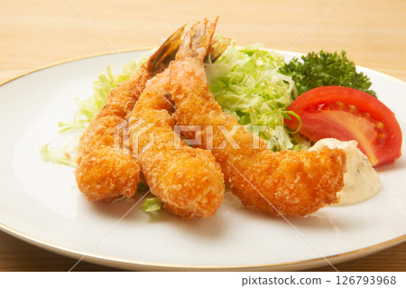 Fried shrimp Fried shrimp 126793968