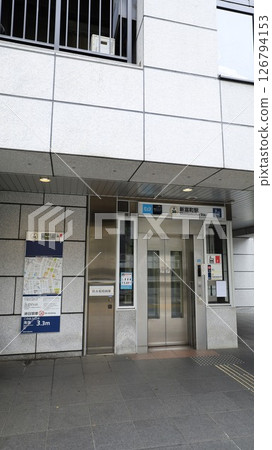 Tokyo Metro Yurakucho Line Shintomicho Station Elevator-only Exit 126794153