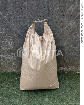 A bag containing rice 126794520