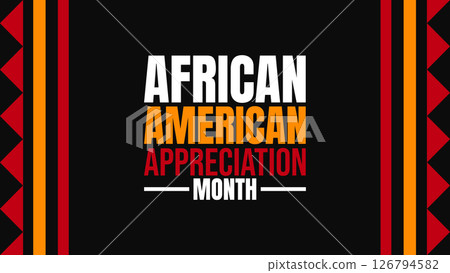 african, banner, card 126794582