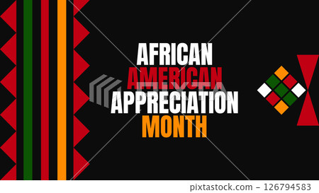 african, banner, card 126794583