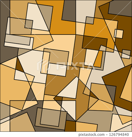 Geometric colorful wallpaper design, textures, textiles. A template for a splash screen, wallpaper, or banner. The idea of interior design and creativity Geometric colorful wallpaper design, textures, textiles. A template for a splash screen, wallpaper, or banner. The idea of interior design and creativity 126794840