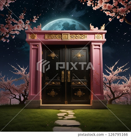 Door (mysterious, other world, other dimension) 126795166