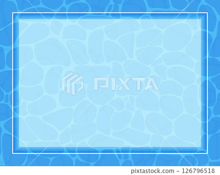 透明水面的插圖 126796518