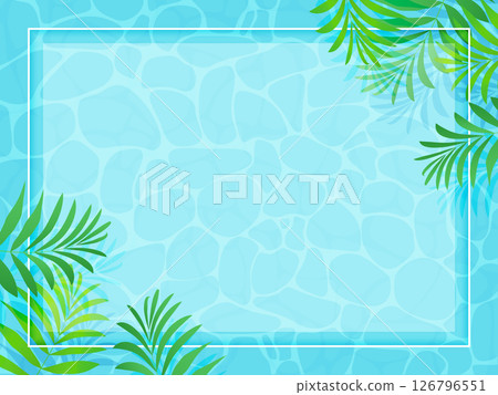 熱帶植物背景圖 126796551