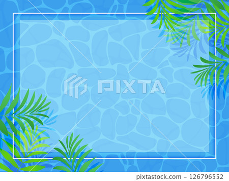 Tropical plant background illustration Tropical plant background illustration 126796552