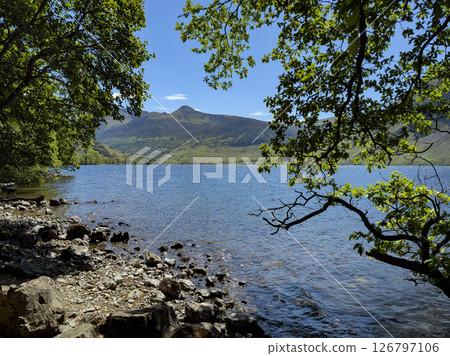 Crummock Water in the Lake District - Cumbria in England Crummock Water in the Lake District - Cumbria in England 126797106
