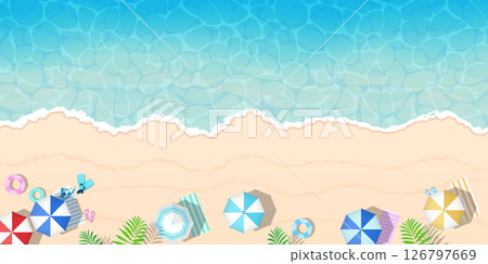 Beautiful sea and shoreline Beautiful sea and shoreline 126797669