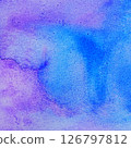 藍紫色水彩顏料背景素材 126797812