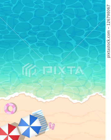 Beautiful sea and shoreline 126798067