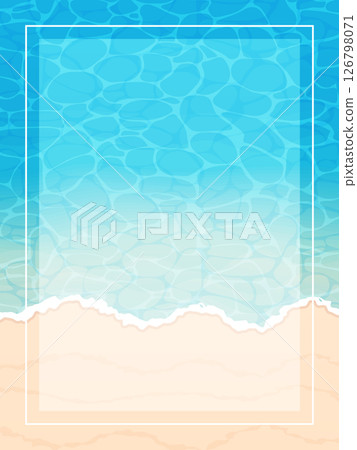 美麗的大海和海岸線 126798071
