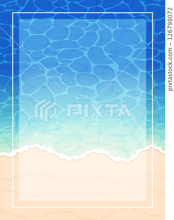 美麗的大海和海岸線 126798072