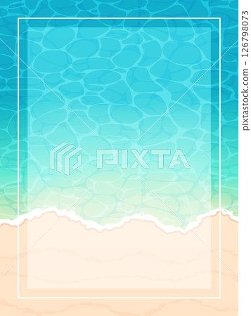 美麗的大海和海岸線 126798073