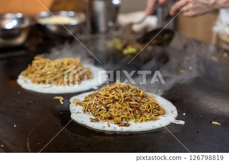 燒烤現代風格的烤肉 燒烤現代風格的烤肉 126798819