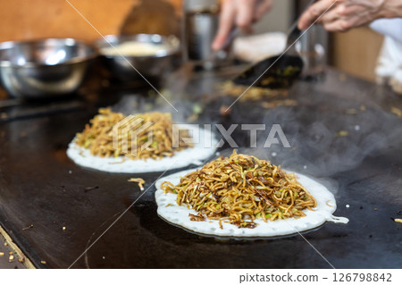 燒烤現代風格的烤肉 燒烤現代風格的烤肉 126798842