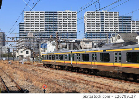 JR南武線矢古站的風景 126799127