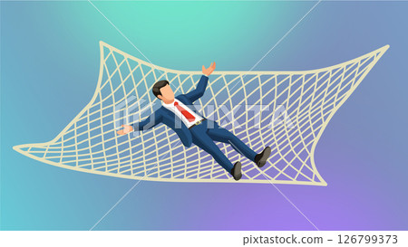 安全網的插圖 安全網的插圖 126799373