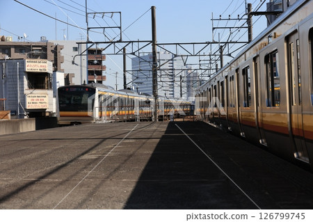 JR南武線武藏新莊站的風景 126799745