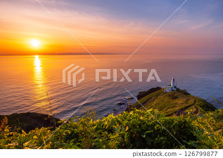 Sunset at Cape Kakuda 126799877