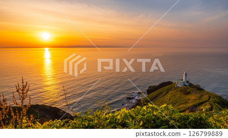 Sunset at Cape Kakuda 126799889