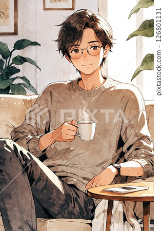 Coffee break male 126801131
