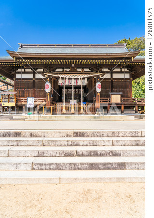 弓弦羽神社、拜殿（矢多野鴉祈願） 勝利之神熊野大神，供奉於神戶市東灘區禦影郡下 126801575