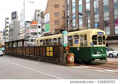 Nagasaki Electric Tramway Kankodori Station (Douzamachi, Nagasaki City, Nagasaki Prefecture) 126802055